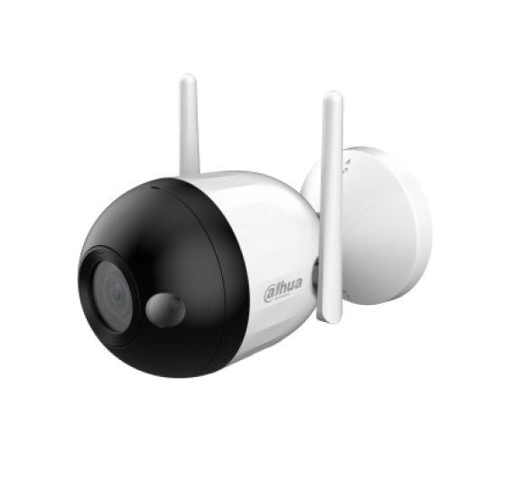 2MP Wi-Fi камера буллет DAHUA DH-F2C-LED (2MP/2.8mm/1920×1080/H.265+/LED 30m/mSD 256Gb/Mic/Full-Color/IP67/аналитика)