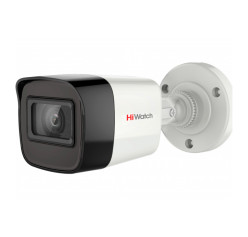 5MP HD-TVI камера буллет уличная HiWatch DS-T520(C) (5MP/2.8mm/3840×2160/0.01lux/H.265+/EXIR 40m/IP67) 