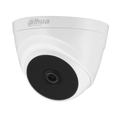 5MP HD-CVI камера внутренняя DAHUA DH-HAC-HDW1500TLQP-A-0280B-S2 (5MP, 2.8mm, 2880×1620, 0.005lux, SmartIR 30m, IP67, mic) Plastic