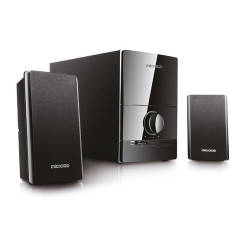 Колонка Акустическая система 2.1 Microlab Subwoofer M-500U 2.1 40W(16+2*12) USB/SD CARD BLACK